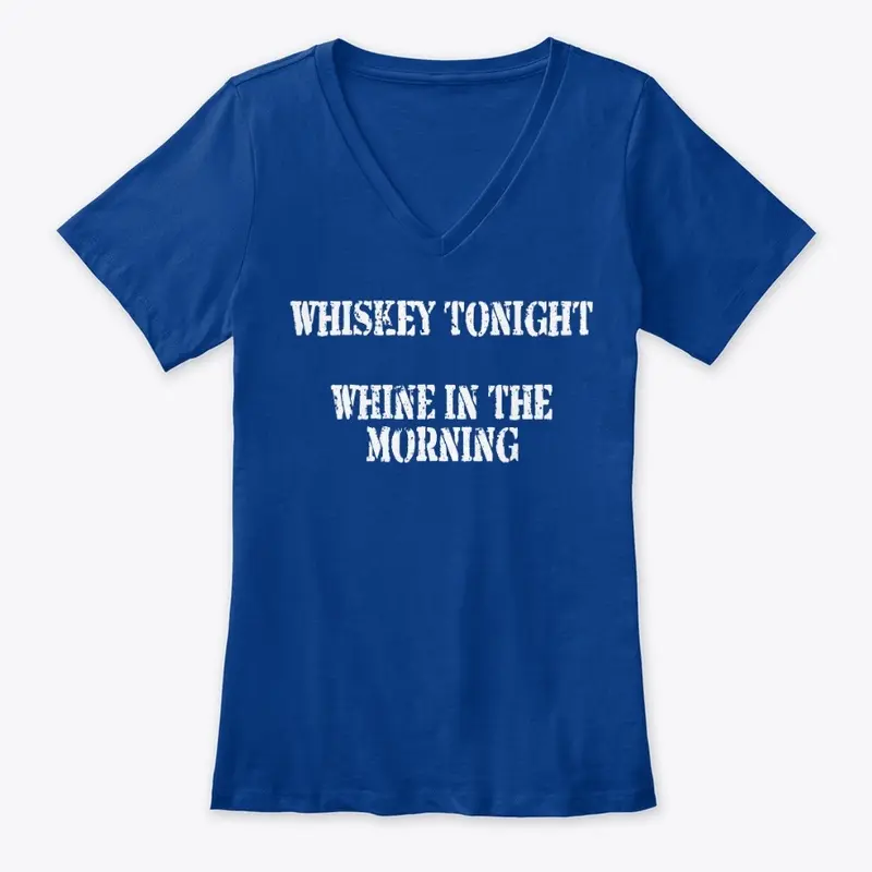 Southpaw Whiskey & Whine V-Neck 2