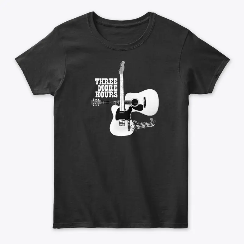 "Three More Hours" t-shirt from Southpaw