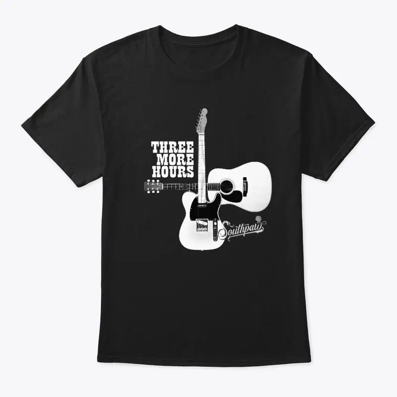 "Three More Hours" t-shirt from Southpaw